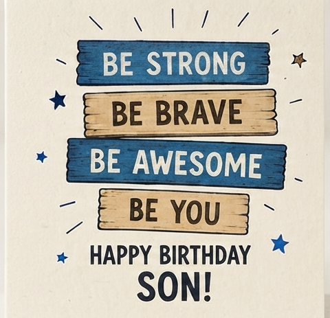 Wooden Blocks Inspiration Card