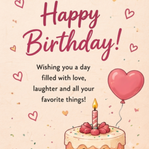 Birthday Cake Card