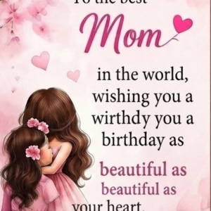 A Mother's Embrace Birthday Card