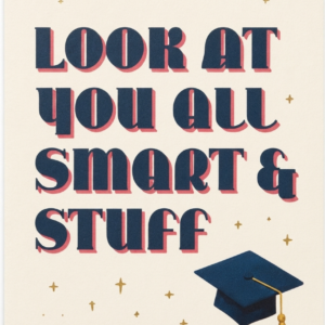 Smart & Stuff Graduation Card
