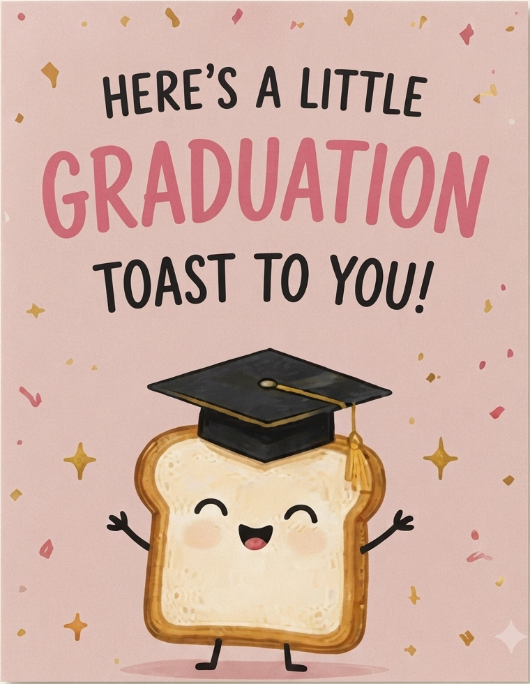 Graduation Toast Card