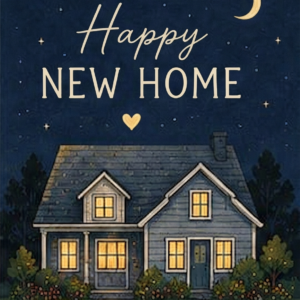 "Starlit Home"Card